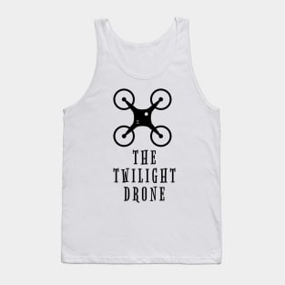 The Twilight Drone - Flying Quadrocopter Design Tank Top